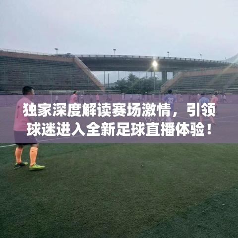 独家深度解读赛场激情，引领球迷进入全新足球直播体验！